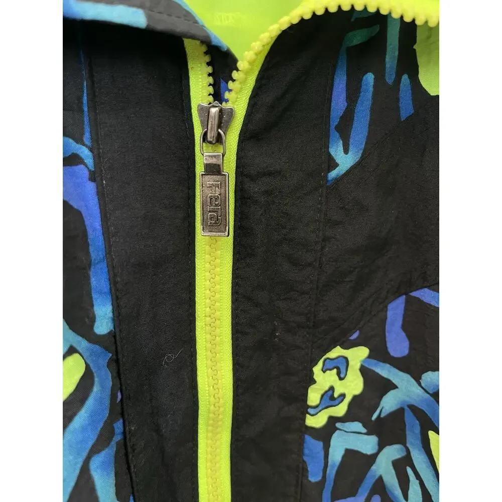 VTG 80s Fera Skiwear Snowboard Jacket Retro SMALL